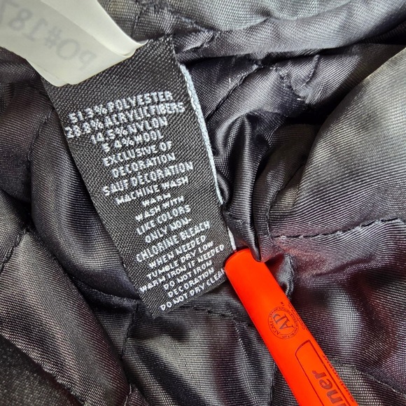 Pro Standard Virginia Union University NBA HBCU Classic Varsity Jacket Mens 2XL - Picture 9 of 11